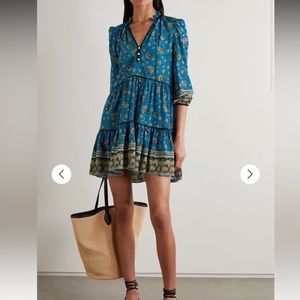 Veronica beard silk mini dress size 0